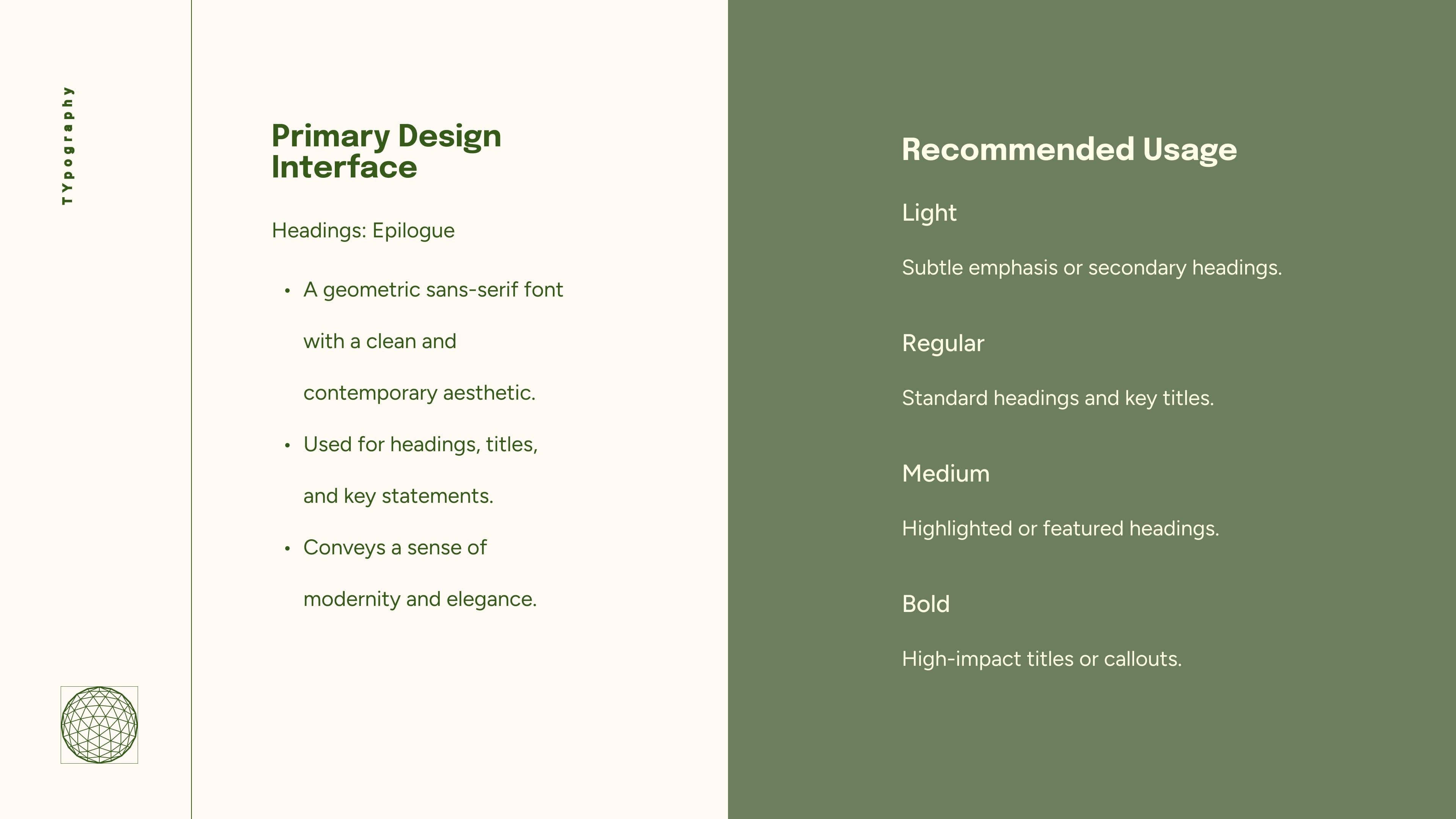 Global Padel Hub brand typography scale