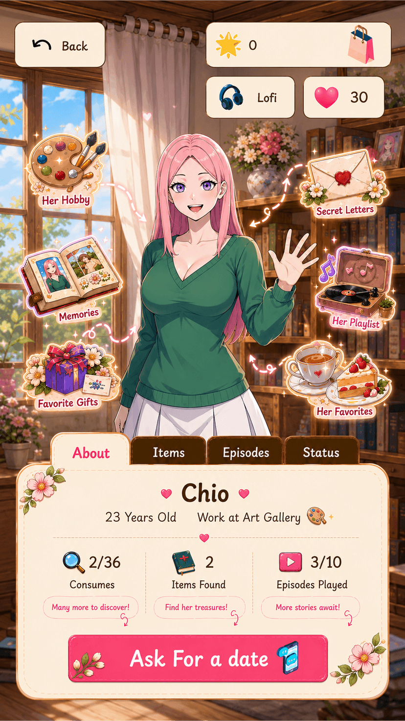 Niji's Dream — character profile