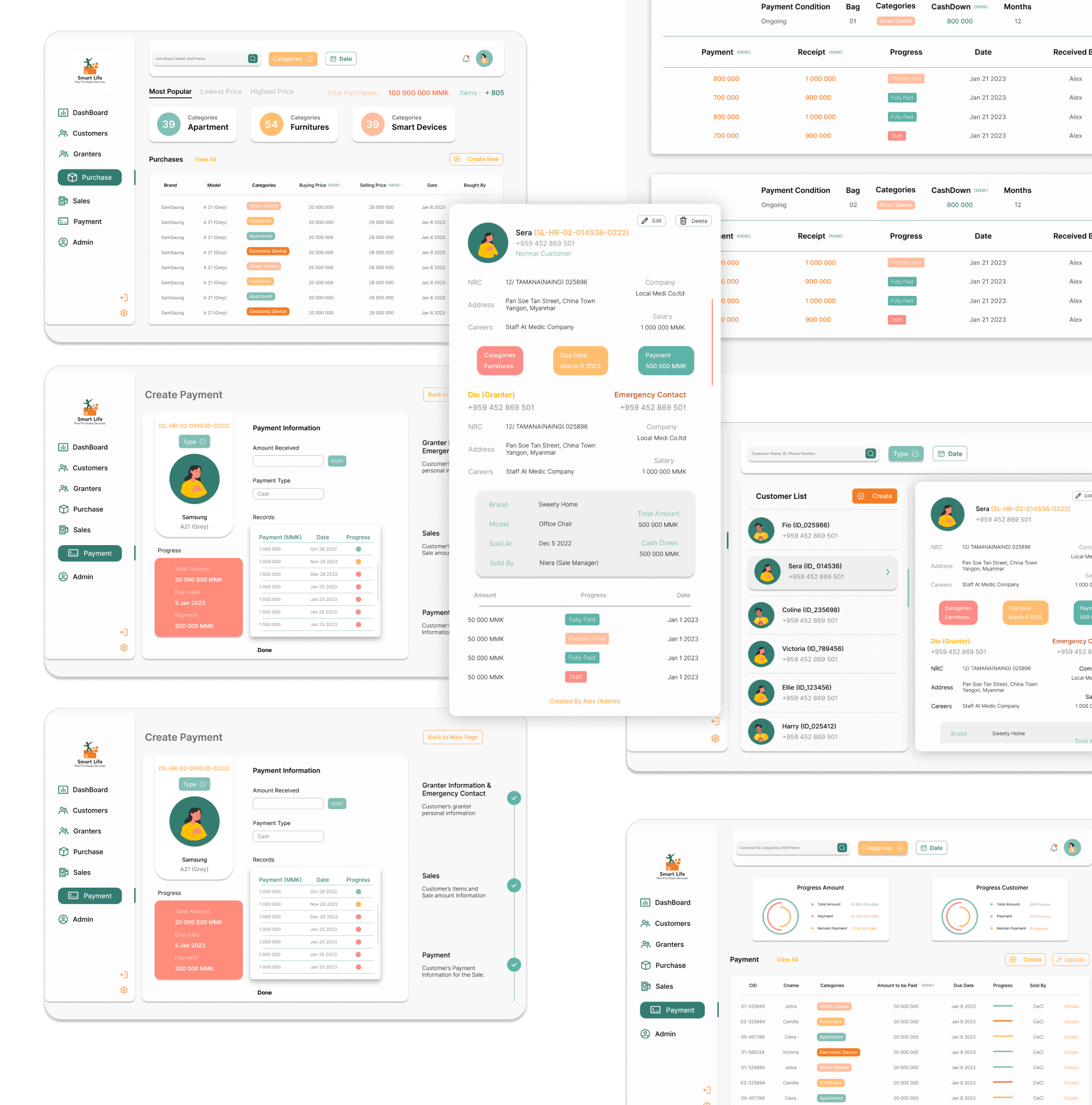 Smart Life — payment UI